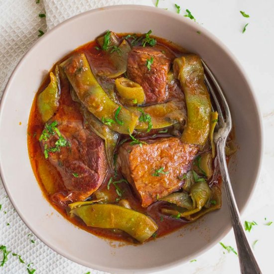 Beef Stew With Green Beans