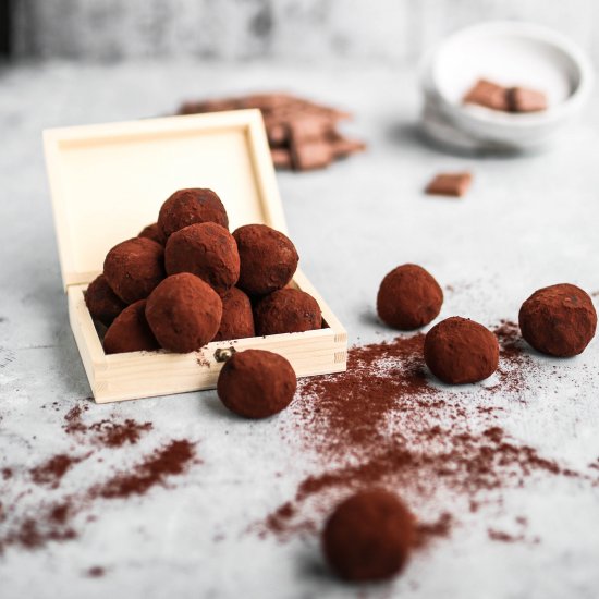 ORANGE CHOCOLATE TRUFFLES