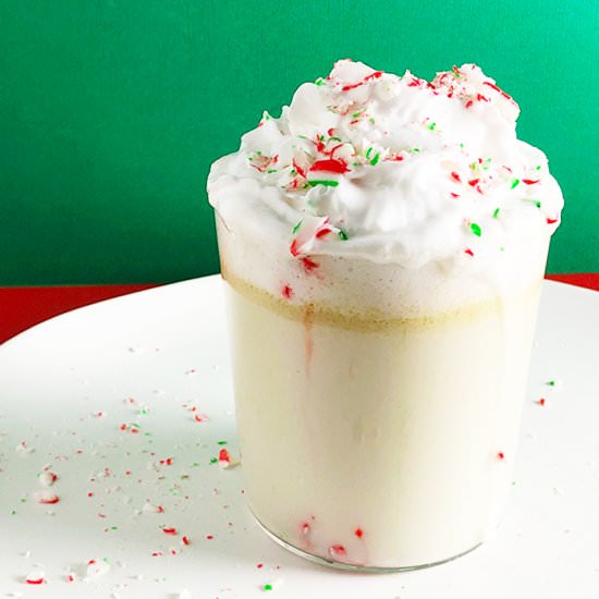 Peppermint White Hot Chocolate