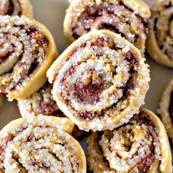 Raspberry Pinwheel Cookies