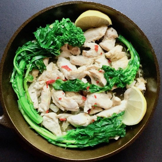 Chicken alla Scampi