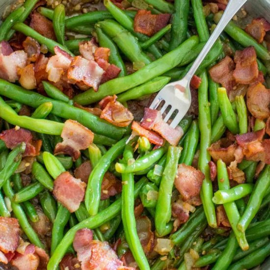 Green Beans with Bacon