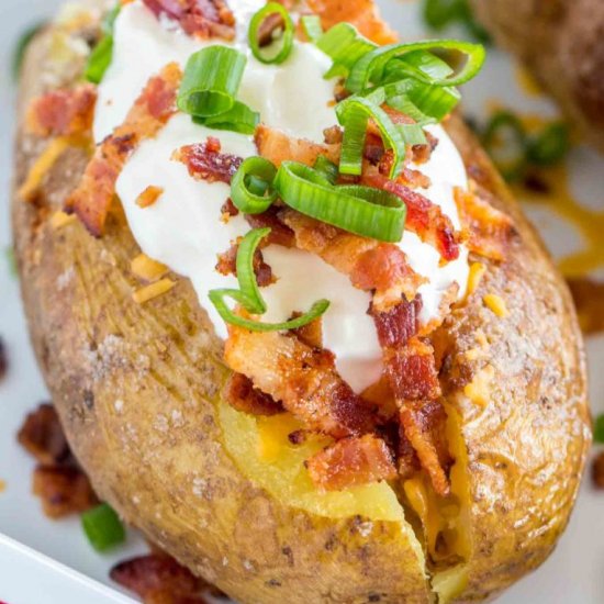 Perfect Oven Baked Potatoes