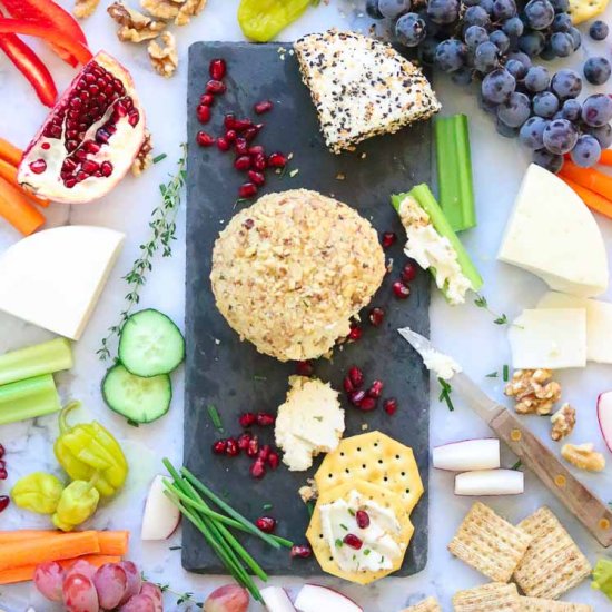 Vegan Cream Cheese Ball