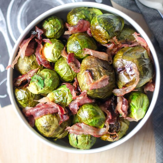 Honey Balsamic Brussels Sprouts