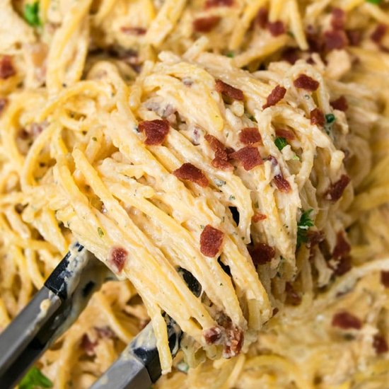 Chicken Bacon Ranch Pasta