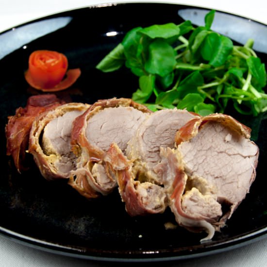 Pork Fillet wrapped in Prosciutto