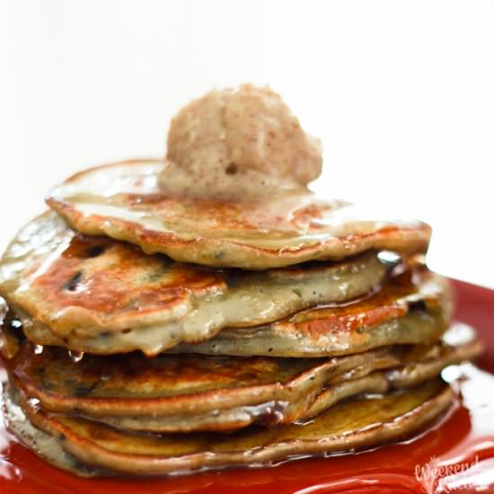 Cranberry and Blueberry Pancake