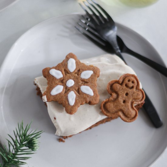 Gingerbread Sheet Cake