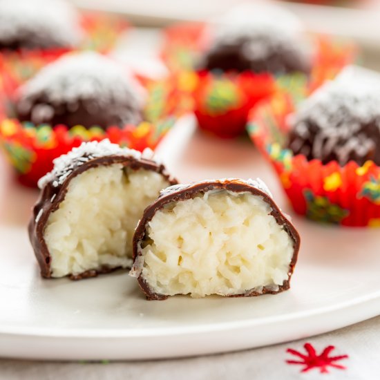 Chocolate Coconut Balls