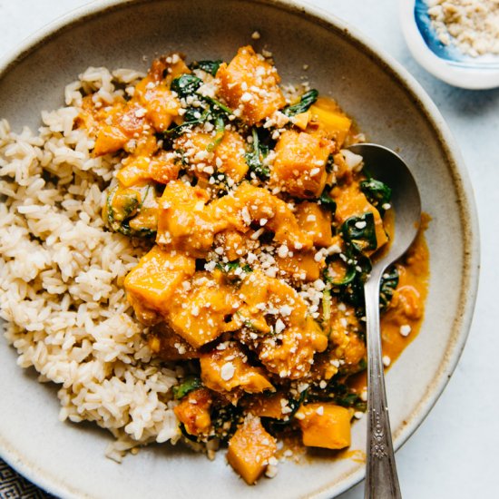 Vegan Butternut Squash Curry