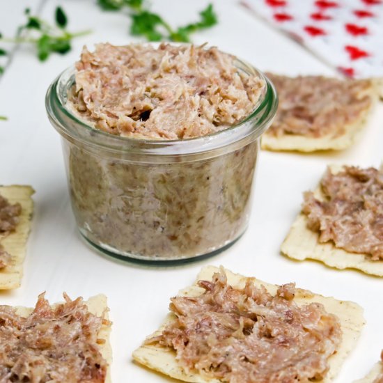 Duck rillettes