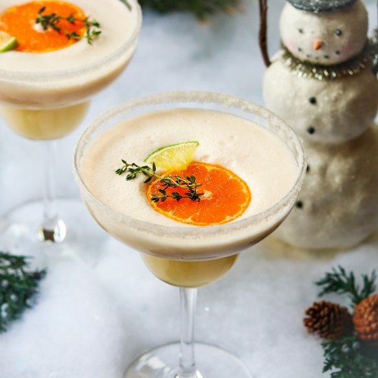 frosty citrus margaritas