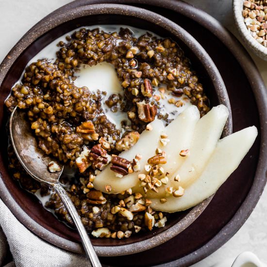 Gingerbread oatmeal