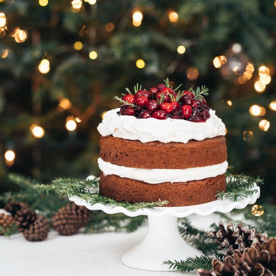 GF Gingerbread Cake