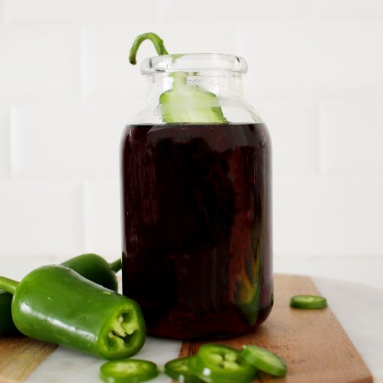 Jalapeno Infused Maple Syrup