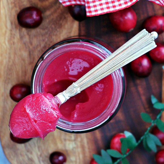 Easy Cranberry Curd