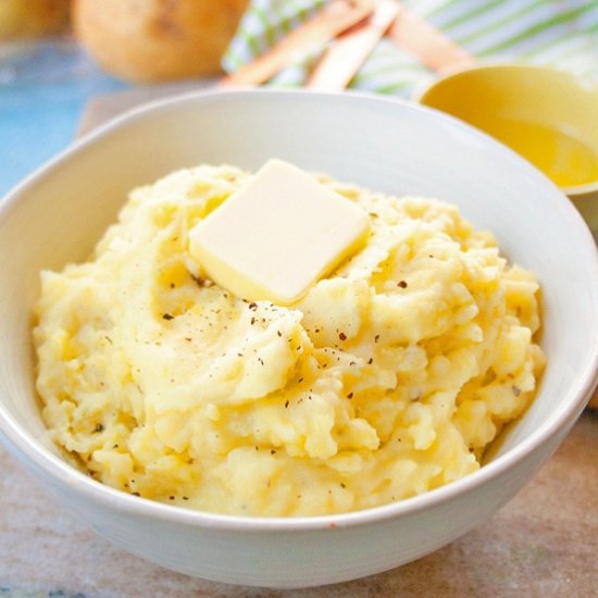 Quick Microwave Mashed Potatoes