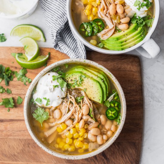 Easy White Chicken Chili