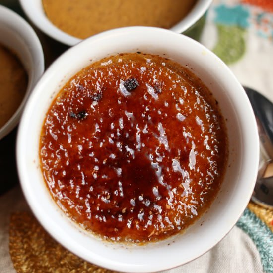 Pumpkin Creme Brûlée