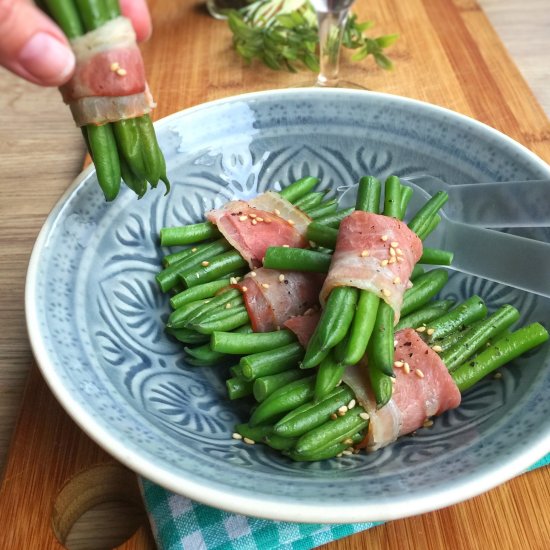 Bacon Wrapped Green Beans