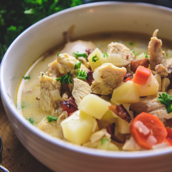 Creamy Chicken & Potato Chowder