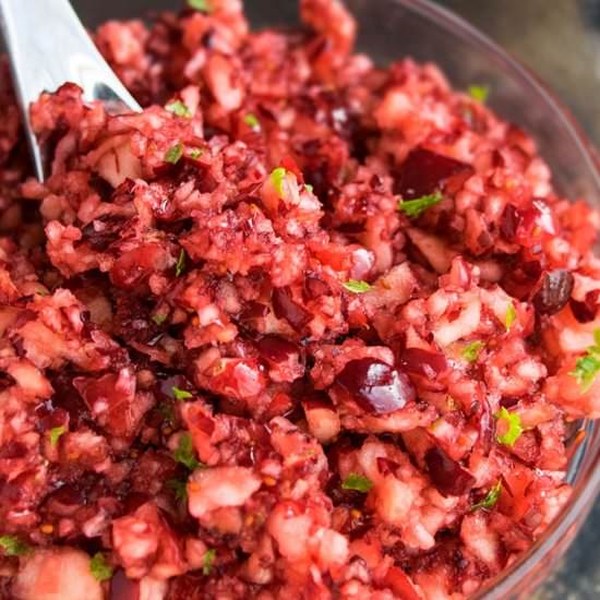 Easy Cranberry Relish