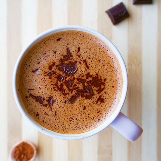 Vegan Hot Chocolate Mocha