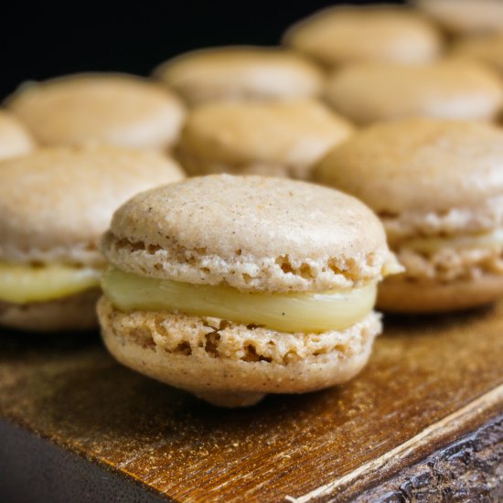 Gingerbread Macarons