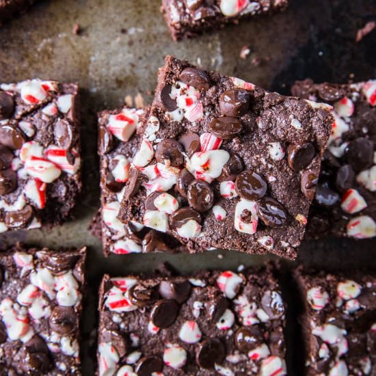 Grain-Free Peppermint Vegan Brownie