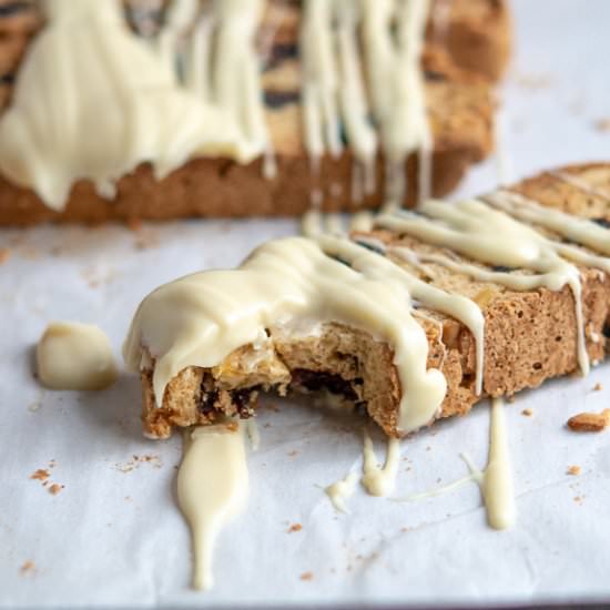 Dried Cherry Biscotti