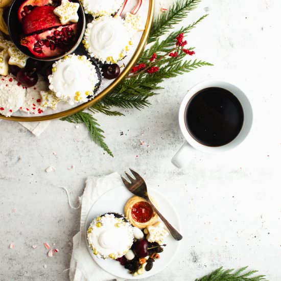 Christmas cookie board