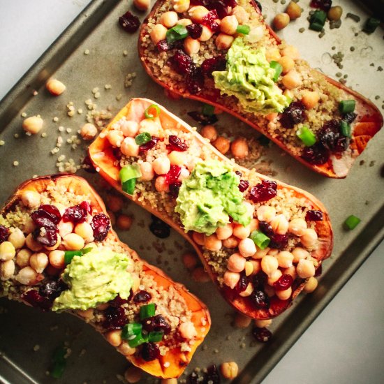 STUFFED BUTTERNUT SQUASH