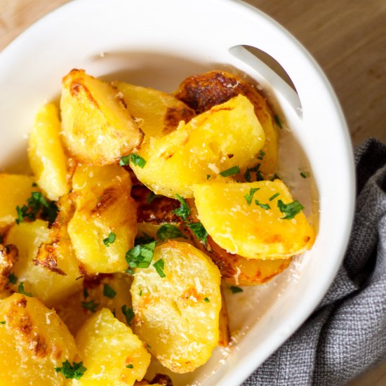 Garlic Parmesan Potatoes