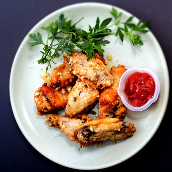 Garlic Parmesan Chicken Wings