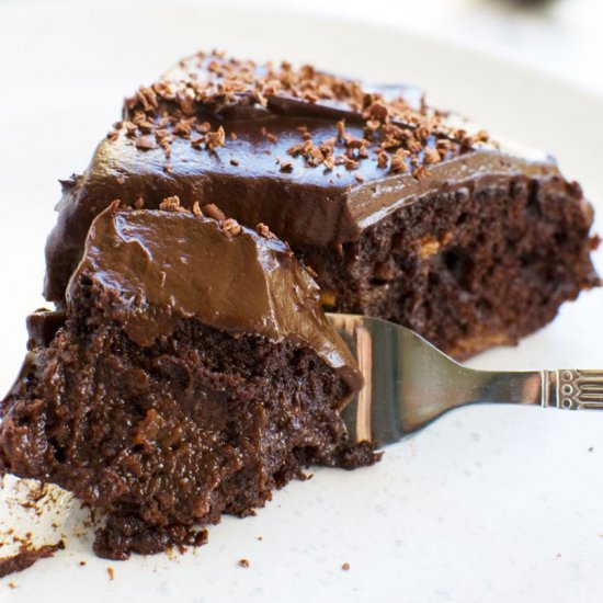 30 minute healthy chocolate cake