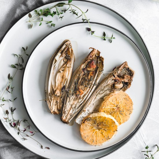 Roasted Endive with Orange