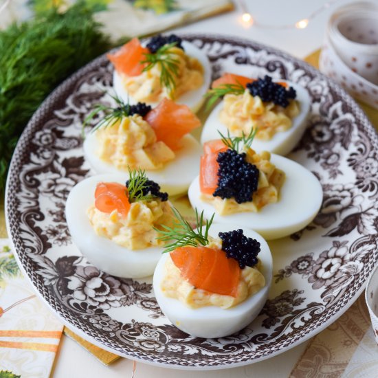 Devilled Eggs Royale