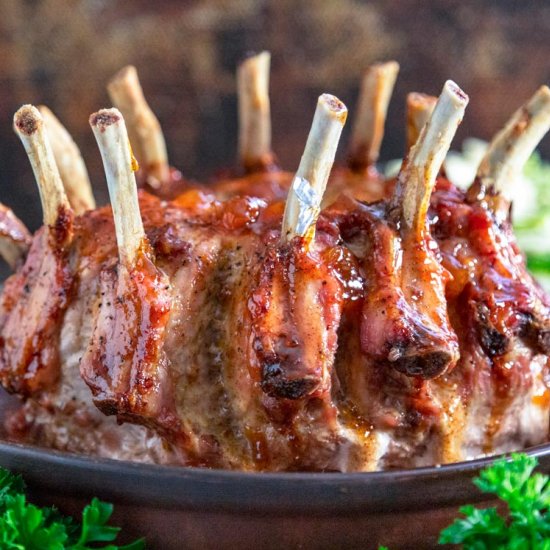 Glazed Crown Roast of Pork