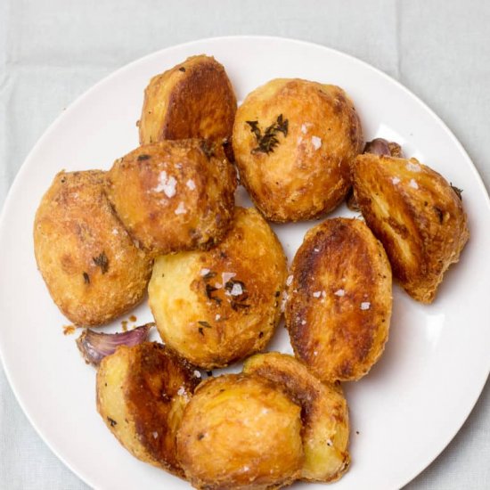 British Roasted Potatoes (Roasties)