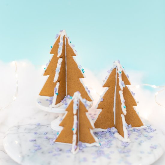 Make 3D Gingerbread Christmas Trees