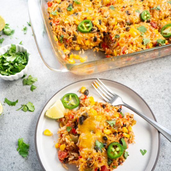 Vegetarian Mexican Casserole