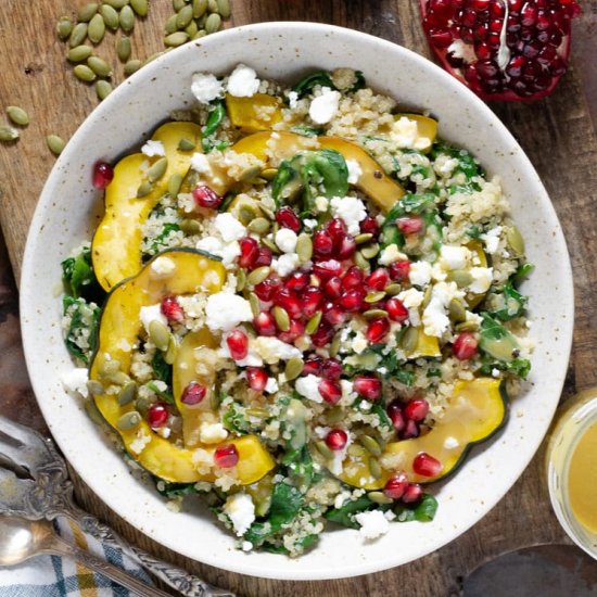 Squash Quinoa Salad