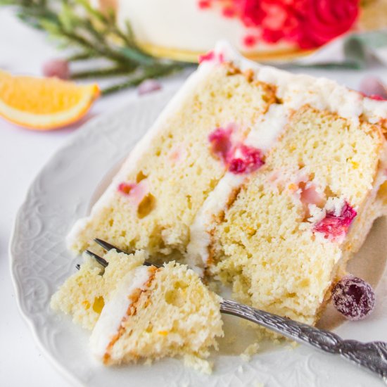 Cranberry Orange Cake