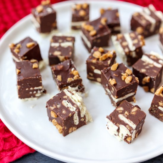 Saltine Toffee Fudge