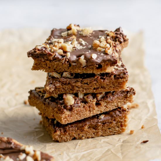 Vegan Mocha Cinnamon Bars