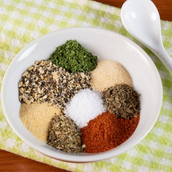 Lemon Pepper Herb Dry Rub