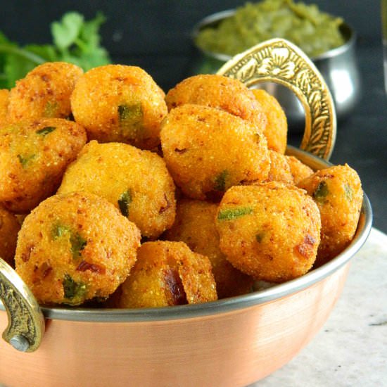 Vegetarian Cauliflower Hush Puppies