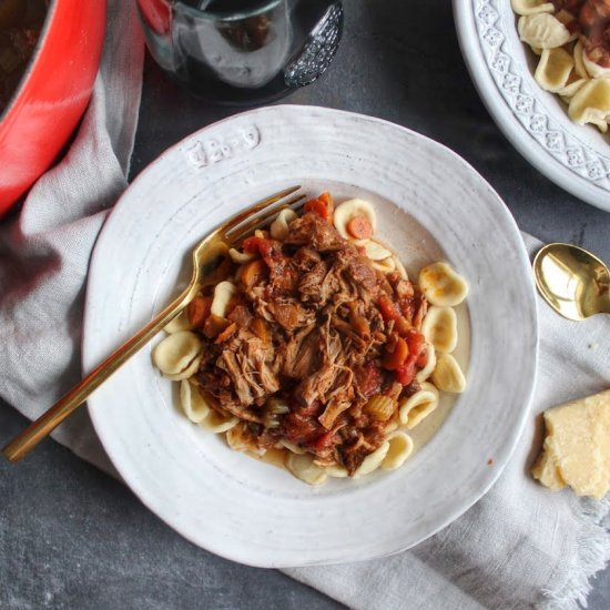 Slow Braised Pork Ragu