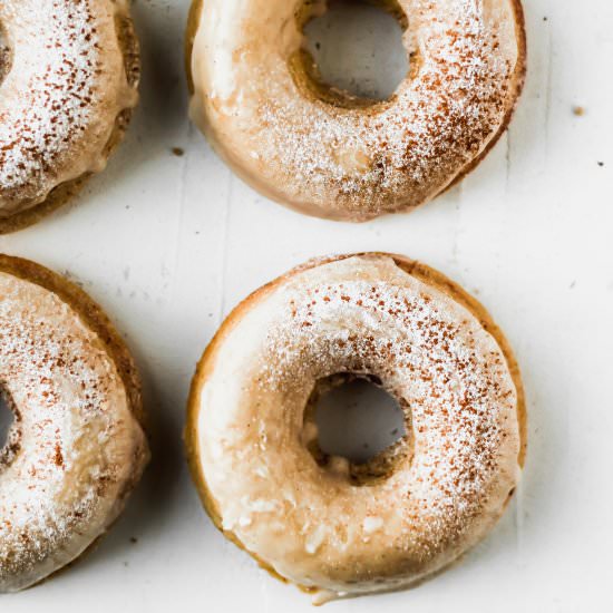 Baked Maple Donuts